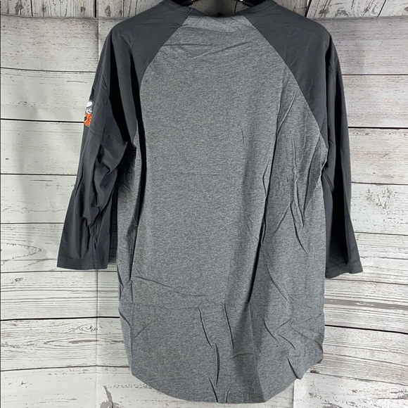 NBA Charlotte Hornets raglan tshirt 3/4 sleeve - Picture 4 of 4